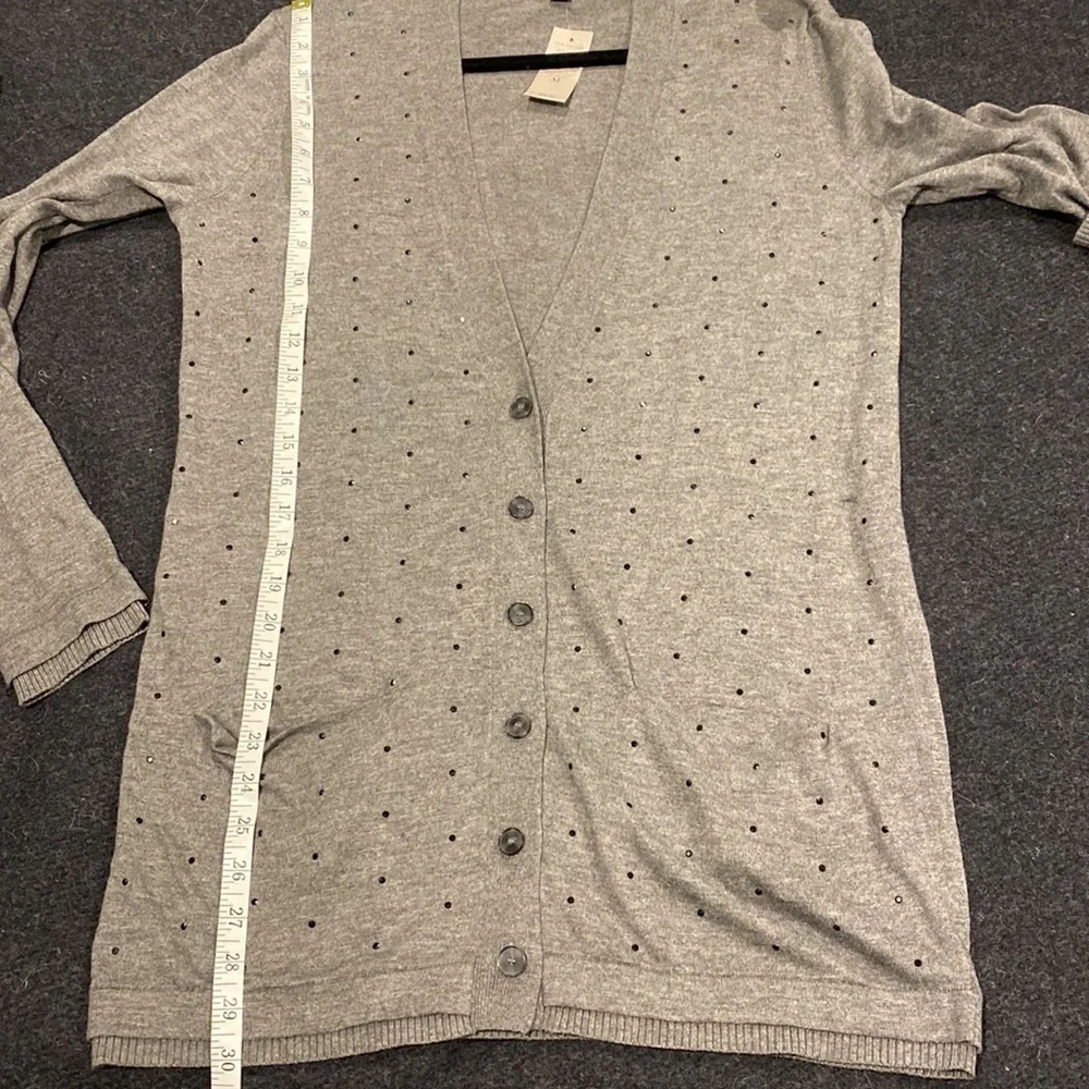 Ann Taylor Cashmere Blend Long Lightweight Cardigan NWT